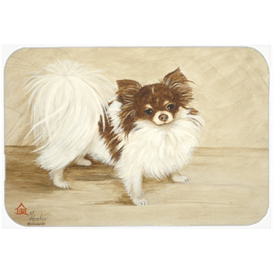 Winston Porter Chihuahua Favorite Flavors Glass Cutting Board