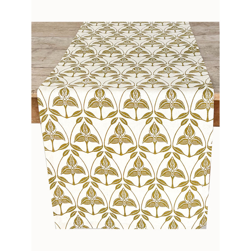 Chemin de table French Home Orchid - Chartreuse