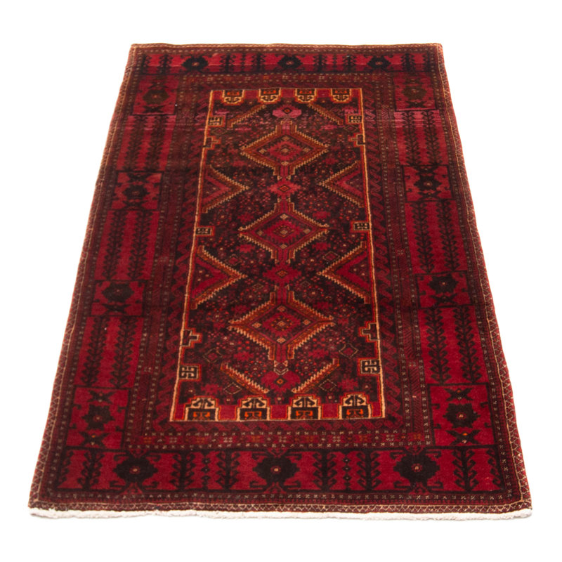 Tapis unique en laine noué à la main 3 pi 5 po x 6 pi 5 po nouvel âge Mitton