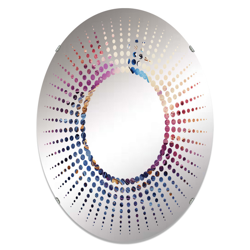 Alishka Oval Mirror, 20" W x 30" H