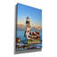 «Epic Graffiti« Winter Af après At Portland Head Light »par Rick Berk, art mural sur toile, 40 po x 60 po