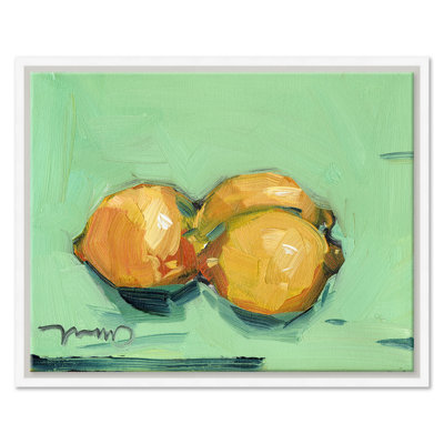 Lemons Still Life Print by Joseph Mota