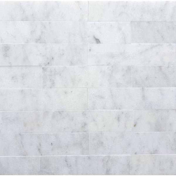 3x12 WHITE MARBLE TILES