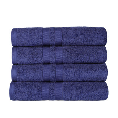 Winthrop 100% Cotton Quick-Drying Absorbent Solid Bath Towel Set 