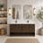 55'' Double Bathroom Vanity with Quartz Top-95144136