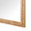 Miroir mural 20 po x 30 po avec cadre en bois massif perlé sculpté à la main