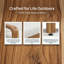 Ensemble de conversation d'extérieur en bois massif avec coussins Acacia-129200440