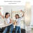 Ginerva 50" White Paper Floor Lamp