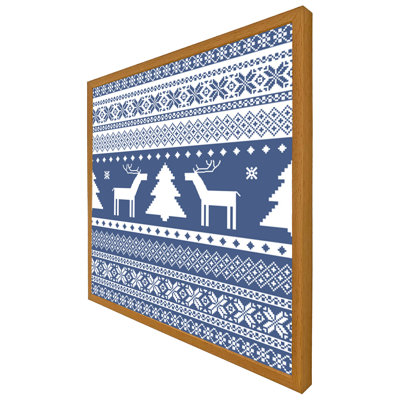 Mahoe Knitted Ornamental - Single Picture Frame Print