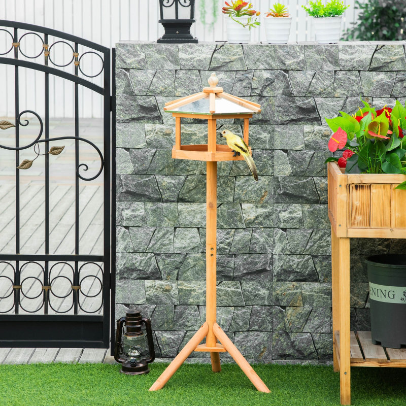 Avianova 113.00cm Wood Bird Play Stand for Floor