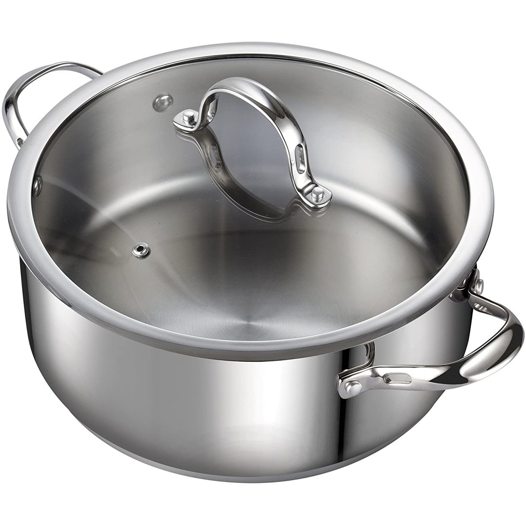 Cooks Standard Dutch Oven Casserole Classic Stainless Steel Stockpot Cooks Standard 