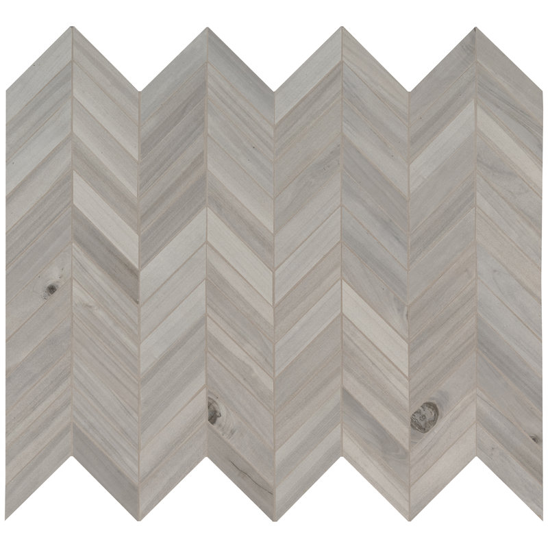 Gardenpark 12 in. x 15 in. Matte Porcelain Wood Look Floor and Wall Tile, Pallora