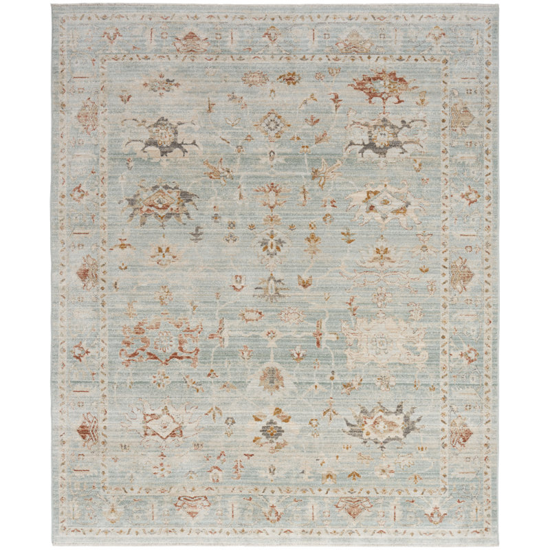Louque Oriental Indoor Rug, Rectangle 5'3" x 7'10"