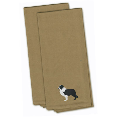Cotton Embroidered Tea Towel Kitchen Towel