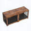 Chenil d'intérieur en bois pour chien avec cloison et plateau - Cage pour chien de style meuble pour 2 chiens-1073623446
