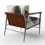 Chaise d'appoint à formes abstraites - géométrie noire et blanche-249845897