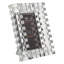 Lunar Clear Crystal Picture Frame with Mat