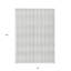Tapis lavable intérieur / extérieur ivoire 8 pi x 10 pi