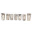 Taxco Mexican Sterline Silver Overlay Shot Glasses