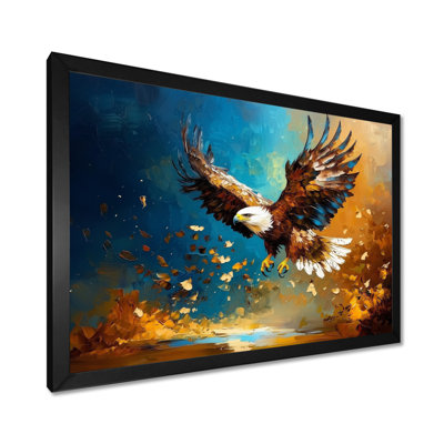 Soaring Eagle Freedom I - Eagle Wall Art Print