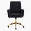 Chaise de bureau réglable, chaise pivotante pour chambre à coucher, salon, bureau
