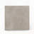 Light Grey Outdoor MGO Side Table with Durable Lightweight Concrete and Modern Cube Design for Patio and Backyard