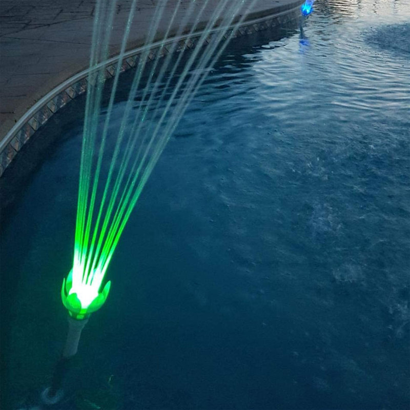 Indoor Metal Column Fountain with Lights