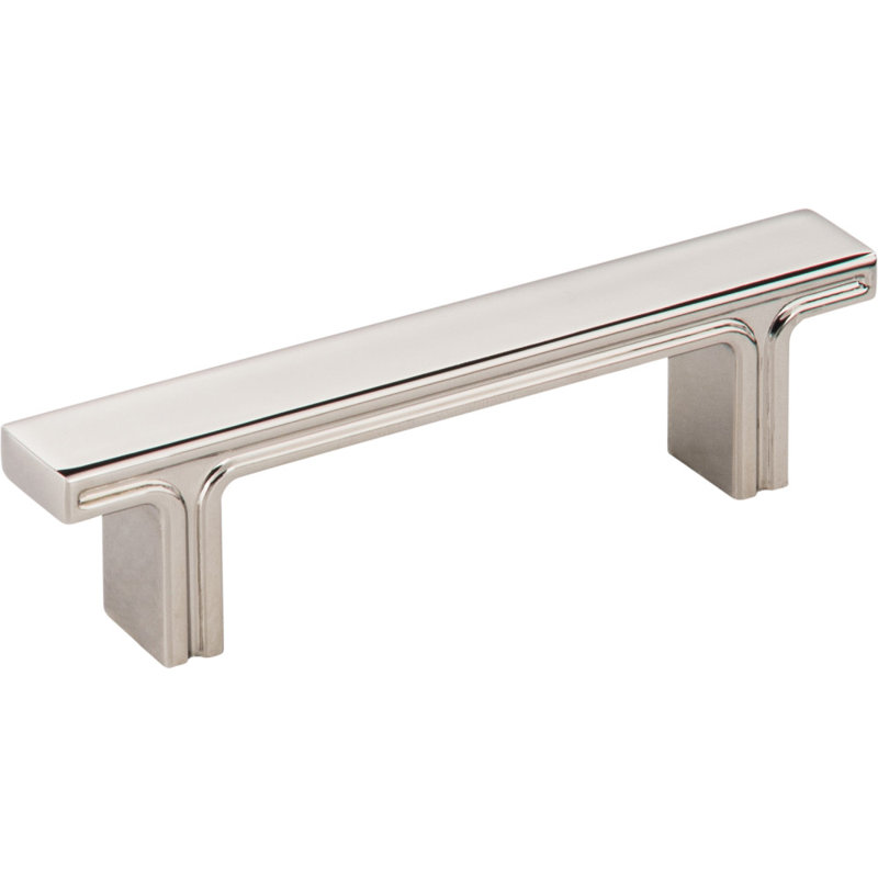 Anwick Bar Pull, Polished Nickel, 9"