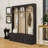 Three Drawers Hall Tree with Bench and Hooks-905244430