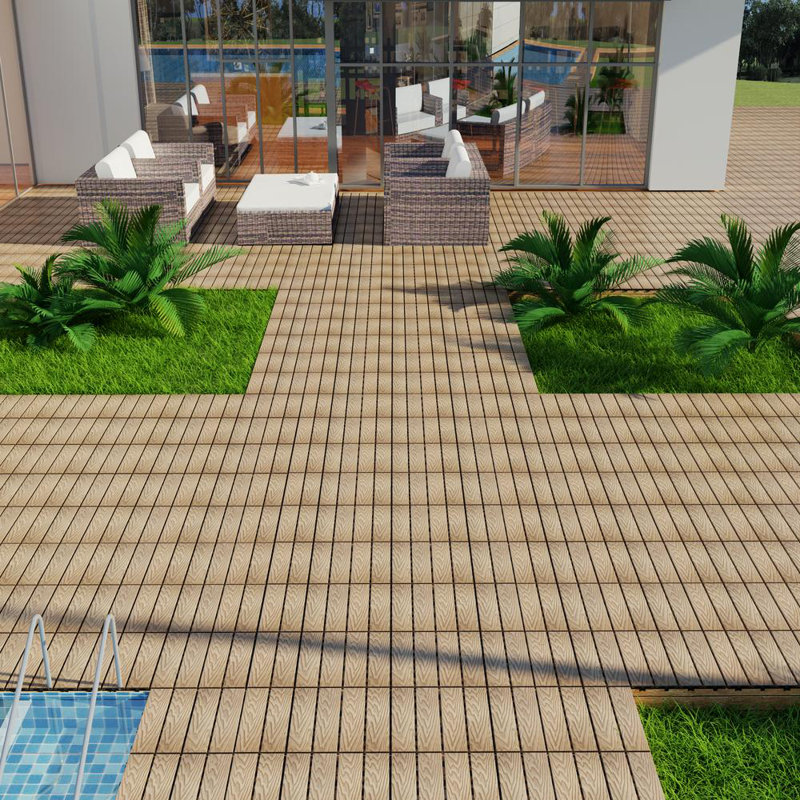 22 Pack Deck Tiles (Teak)