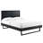 Alana Wood Platform Bed with Angular Frame-2134471342-2134471341