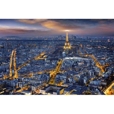 Papier peint paysage urbain Paris