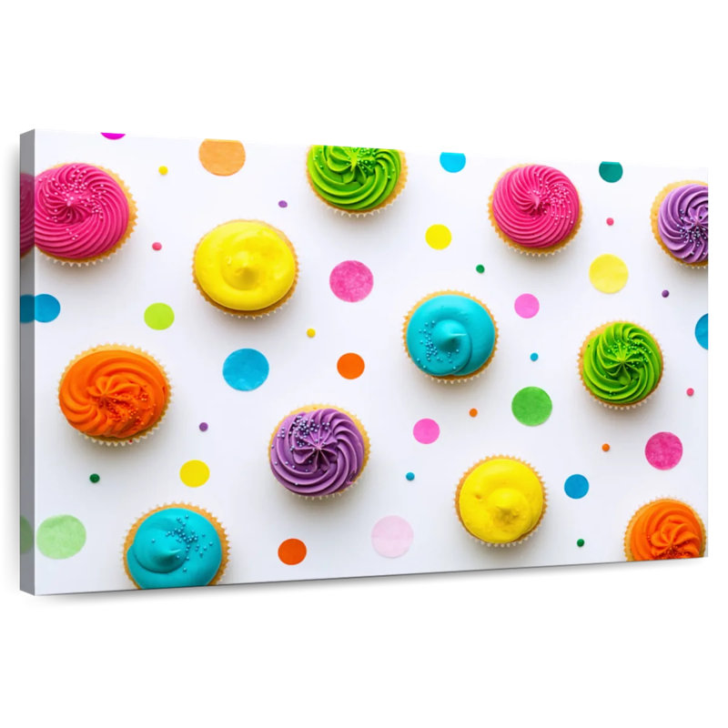 Yarlin Cupcakes, 32" H x 48" W