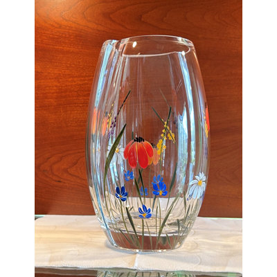 Ditmar Handmade Lead Free Crystal Table Vase