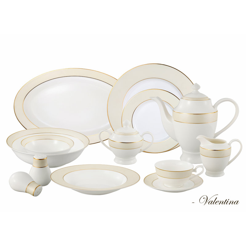 Service de table 57 pièces, service pour 8 Lorren Home Trens