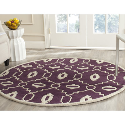 Carolene Hand Tufted Wool Geometric Rug