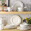 Dolomite Scalloped Dinnerware - Set of 16