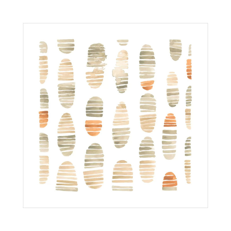 Mombasa Memories VI by June Erica Vess - Wrapped Canvas Painting, 45.72 cm H x 45.72 cm W x 1.91 cm D