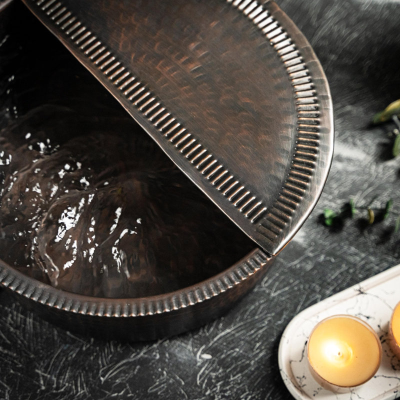 ALFIQ Water Resistant Ladle & Bucket Set, Dark Bronze