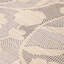 Kantha Embroidered Flower Sisal Wallpaper