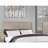 Rustic Style Eastern Two Panel Bed Rectangular Shaped Footboard Drawer-1969725828