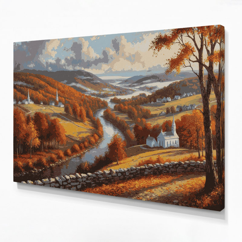 «USA State Connecticut», art mural sur toile brune, H 24 po x l 36 po
