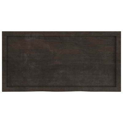 vidaXL Wall Shelf Wooden Floating Shelf Display Shelf Treated Solid Wood Oak