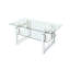 Table basse à miroir avec grand compartiment - moderne et spacieuse pour le salon
