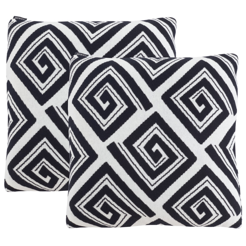 Geometric Reversible Throw Pillow