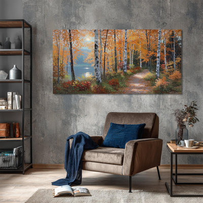 Art mural d'automne, décoration murale photos d'automne, art mural sur toile d'automne pour le salon, art mural d'automne, art mural nature, peintures murales d'automne, grandes impressions sur toile, prêt à accrocher