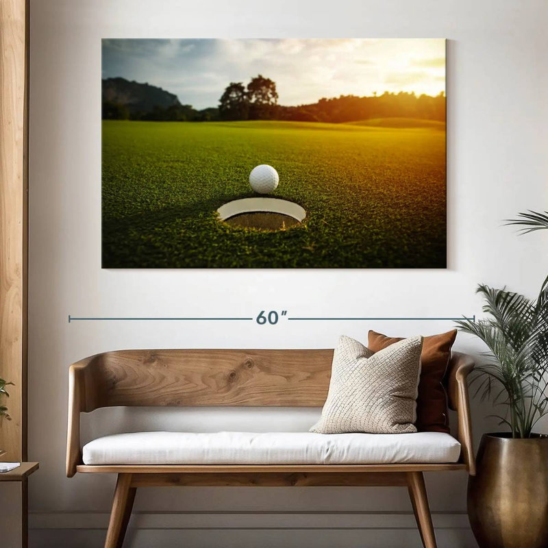 Sireci Sunset Golf Ball, 34" H x 51" W