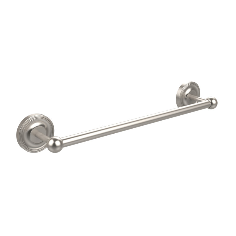 Barre à serviettes murale Gober, Nickel satiné