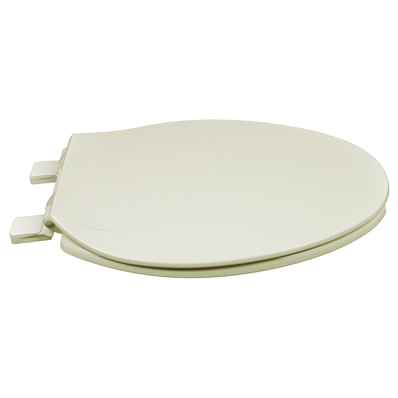 Elongated Toilet Seat and Lid, Linen/Biscuit