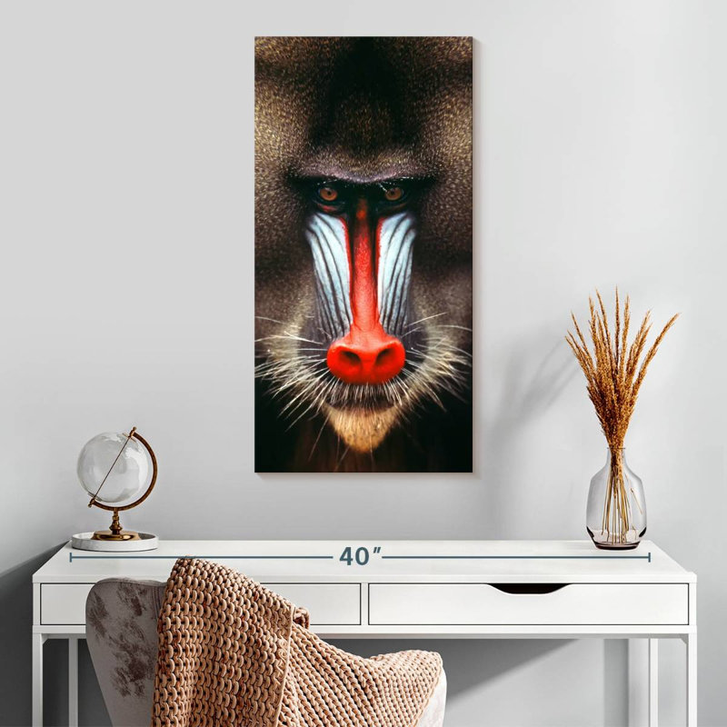 Monkey Head, 30" H x 15" W